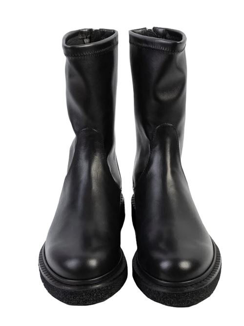 leather ankle boots with zip GUGLIELMO ROTTA | KREMSNAPPABLACK